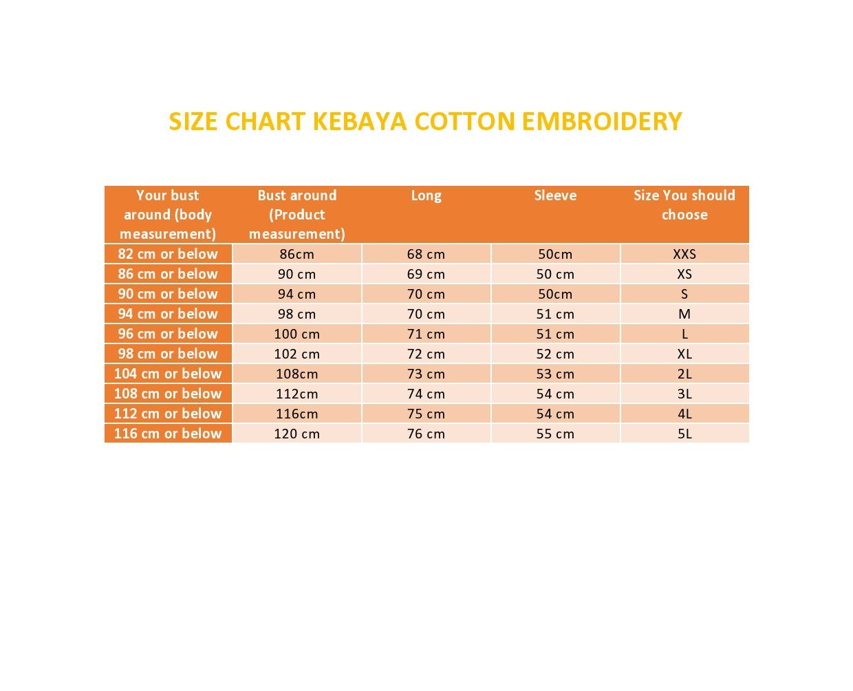 Gold Kebaya Cotton, Kebaya dress, nyonya kebaya size XS, S, M, L, 2L, 3L, 4L, 5L