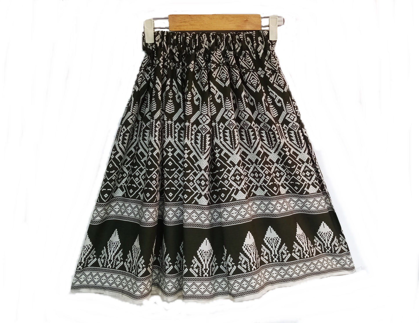 Dark green ethnic mini Skirt, Cotton short skirt, travel skirt, summer skirt, holiday skirt