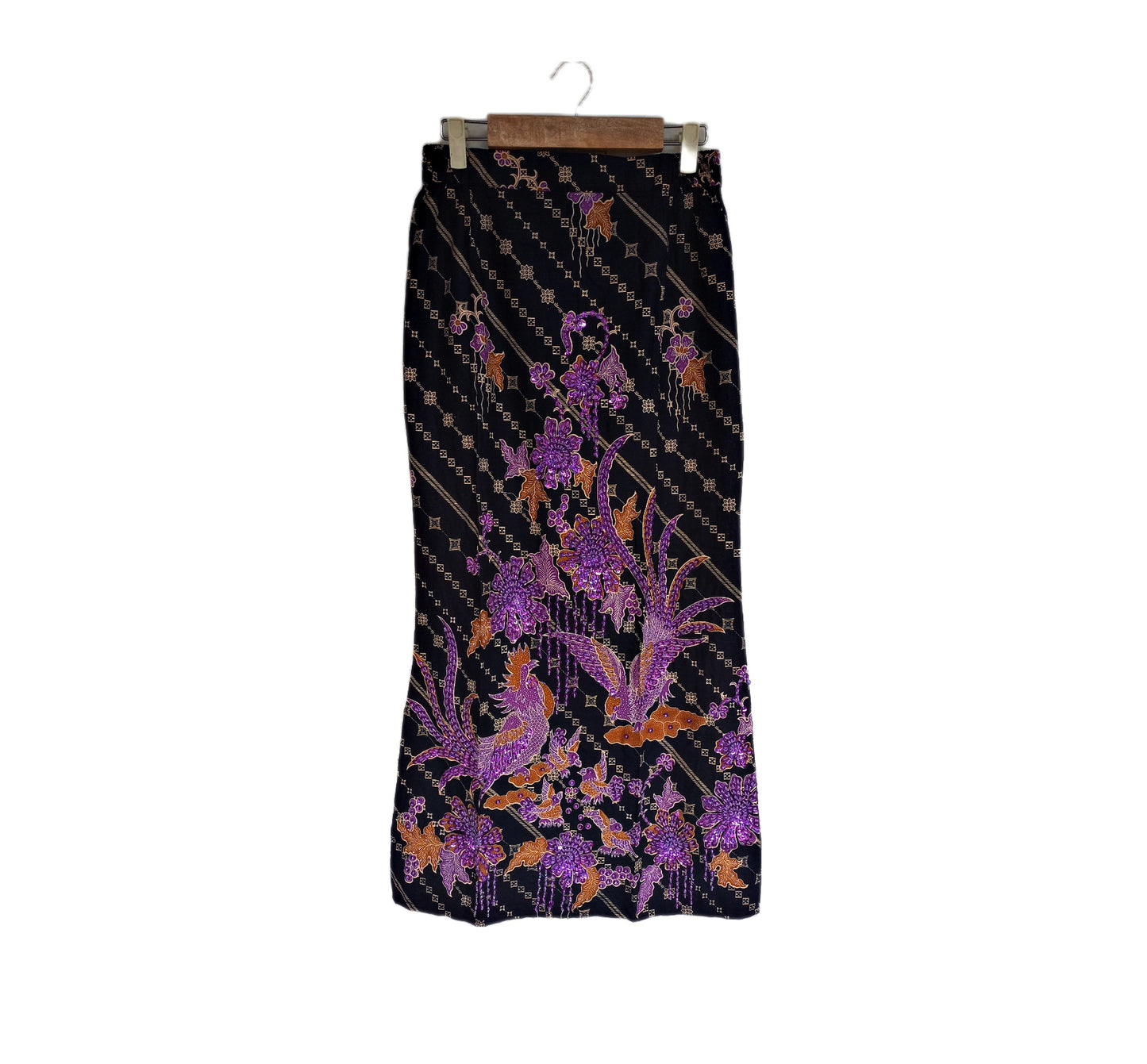 Glamour Sarong Skirt Kebaya, Mermaid sequins batik skirt