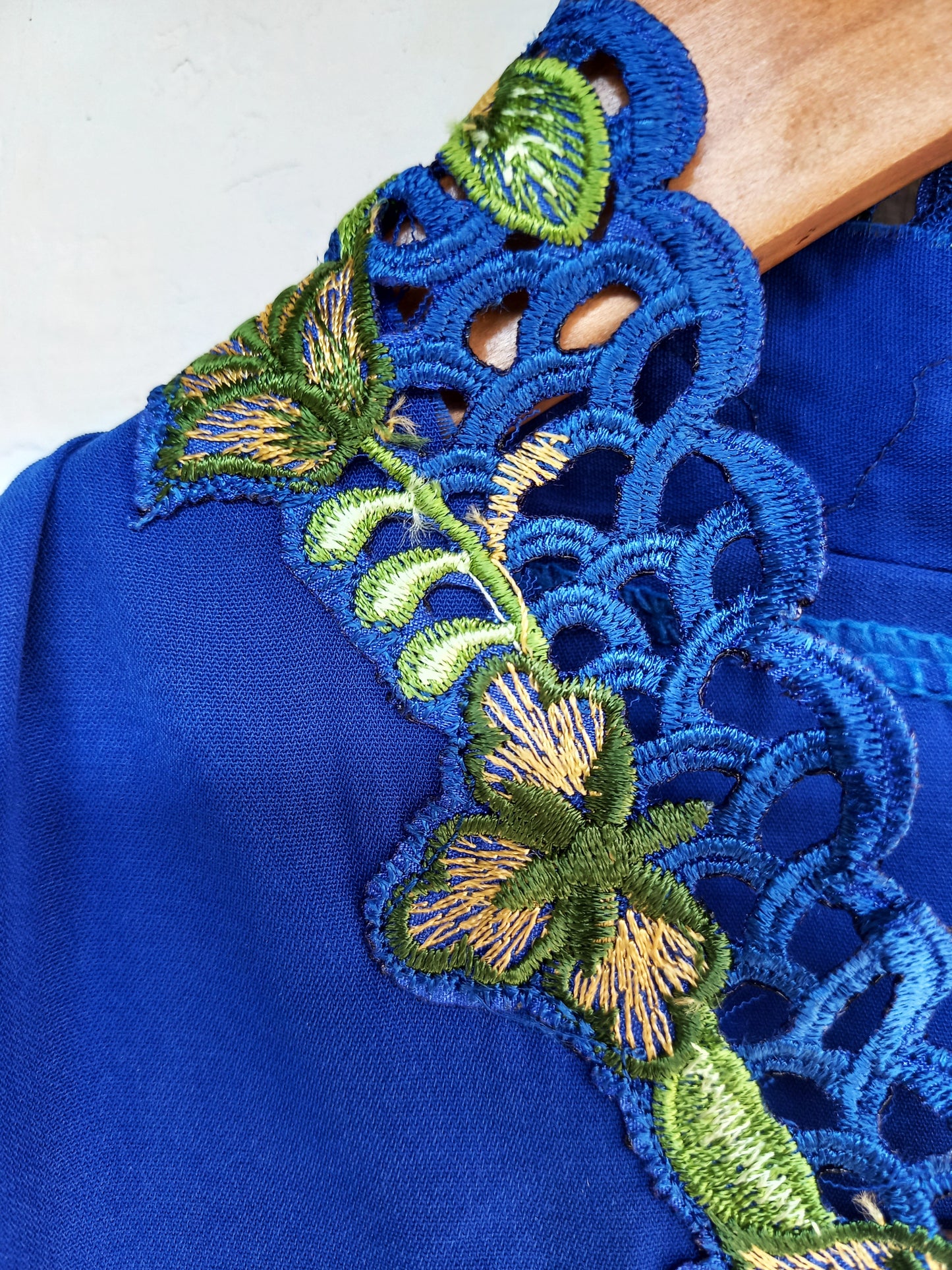 Royal Blue Kebaya Nyonya, Kebaya dress, baba nyonya Size S, M, L