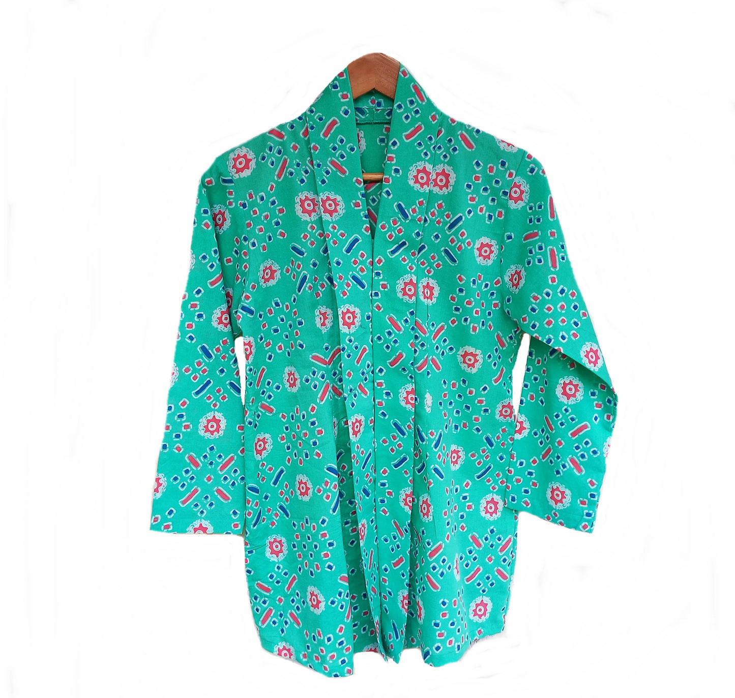 Mint kebaya  top size S, M, L, XL, 2L, 3L, 4L, 5L, 6L plus size