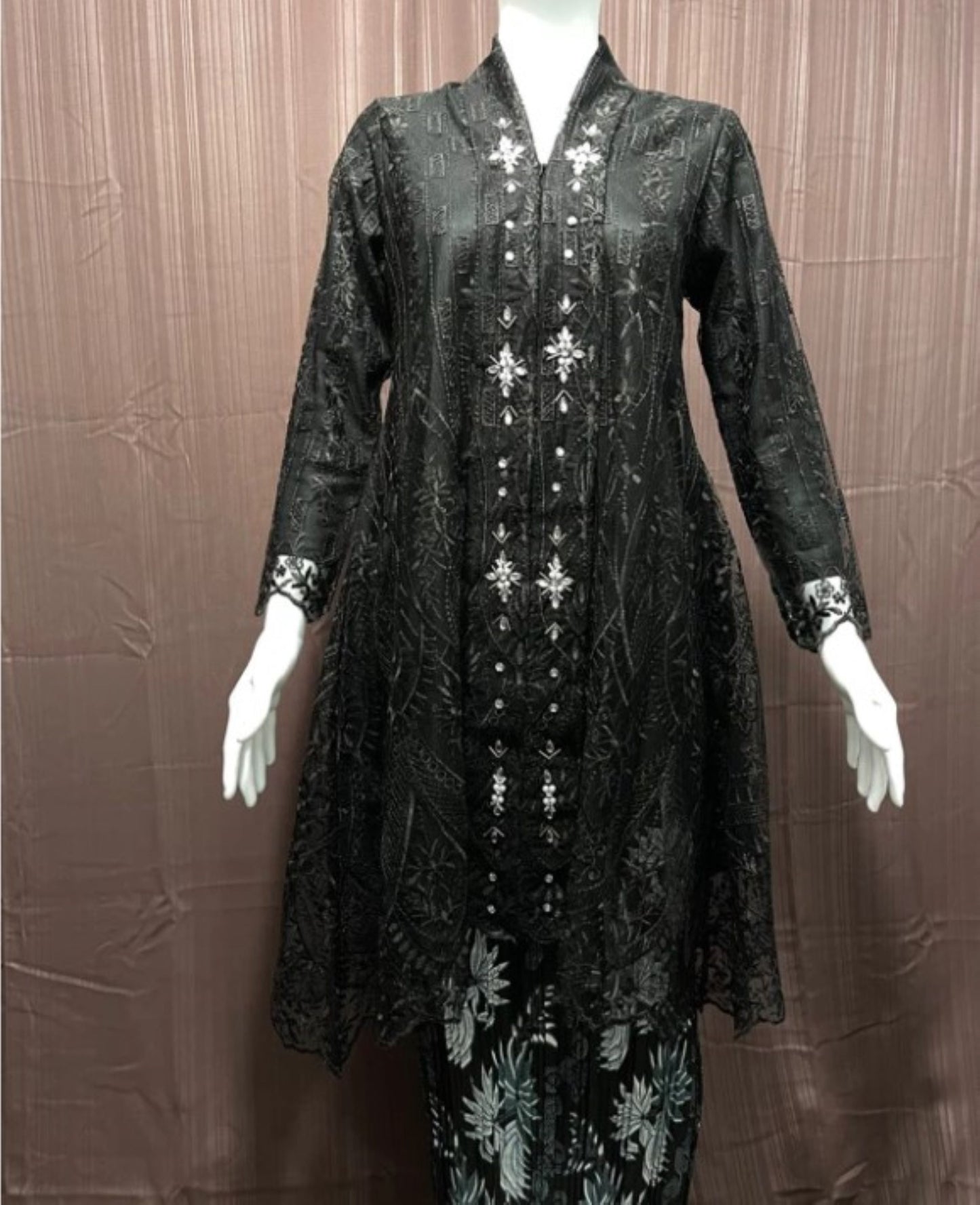Set Baju Kurung glamour, Baju Raya lace luxury various Size
