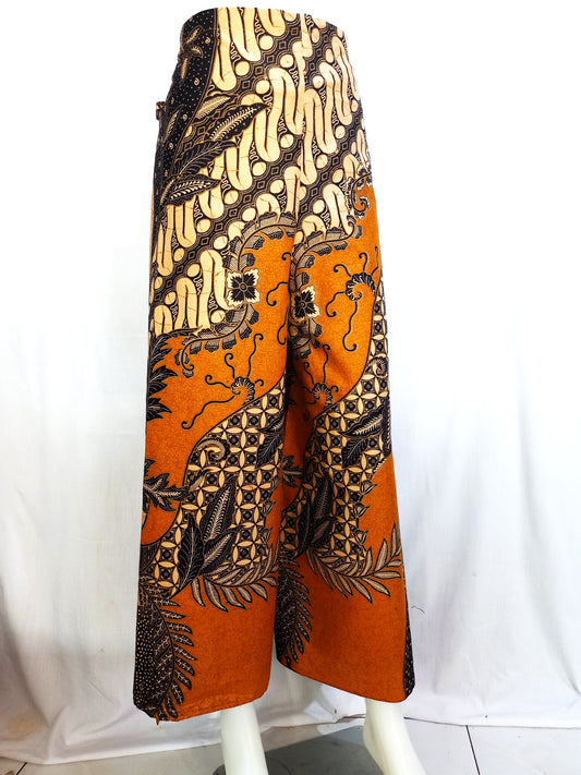 Batik Wrap Pants, women wrap pants, Bali pants, beach Pants
