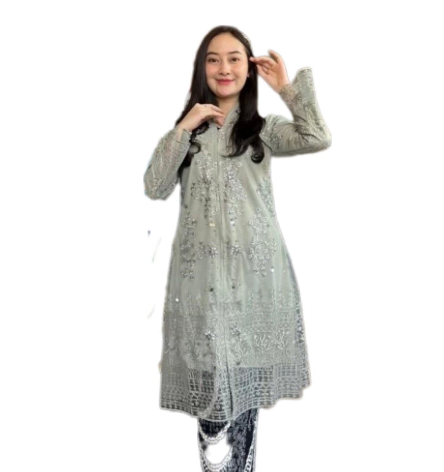 Set Baju Kurung glamour, Baju Raya lace luxury various Size
