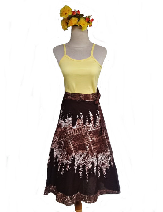 Wrap Skirt, Cotton wrap skirt, ethnic wrap skirt